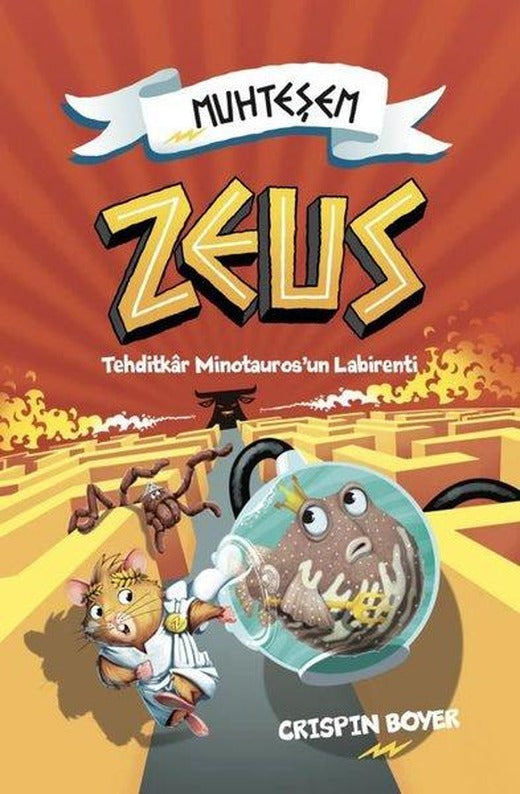 Muhteşem Zeus 2 - Tehditkar Minotauros'un Labirenti | Beta Kids (İnce Kapak)