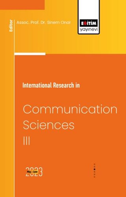 International Research in Communication Sciences III | Eğitim Yayınevi - Bilimsel Eserler (Ciltsiz)