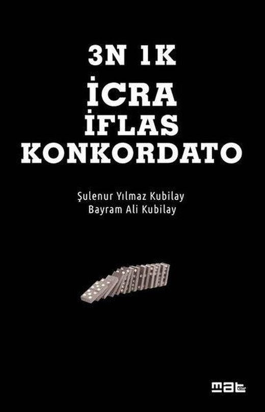 3N 1K İflas İcra Konkardato | Mat Kitap (İnce Kapak)