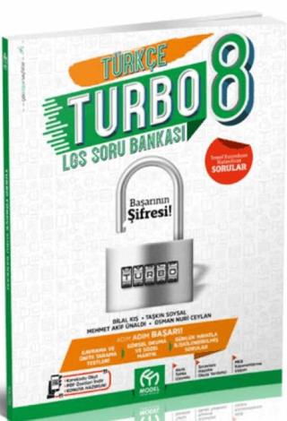 8. Sınıf LGS Türkçe Turbo Soru Bankası | Model Eğitim Yayıncılık (Ciltsiz)  - Resim 1
