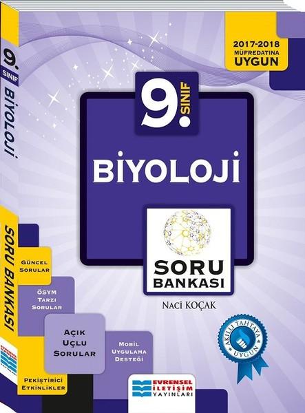 9.Sınıf  Biyoloji Soru Bankası | Evrensel İletişim Yayınları (İnce Kapak)  - Resim 1