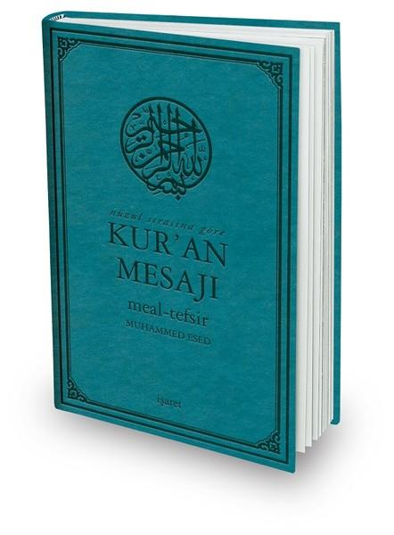 Kuran Mesajı-Meal Tefsir Orta Boy Mushafsız | İşaret Yayınları (Ciltli)  - Resim 1
