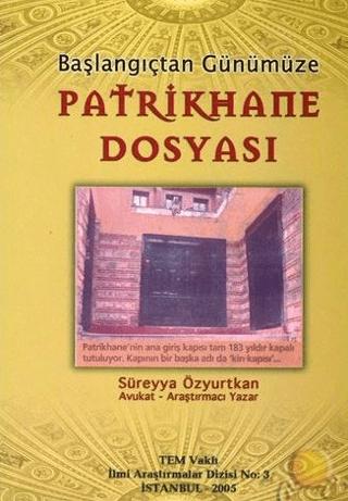 Patrikhane Dosyası | Elif Kitabevi (Ciltsiz)  - Resim 1
