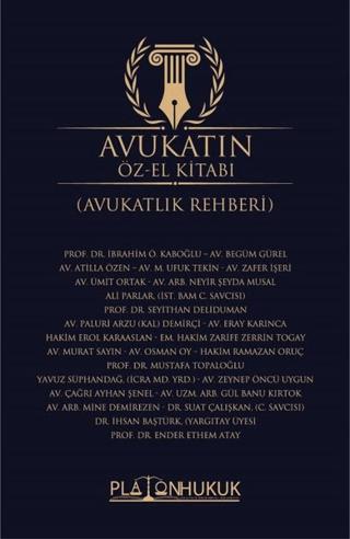 Avukatın Öz-El Kitabı (Avukatlık Rehberi)
