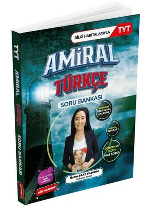 TYT Amiral Türkçe Soru Bankası Türkçenin Amirali | Eğit Akademi (Ciltsiz)