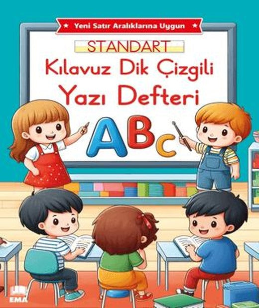 Kılavuz Dik Çizgili Yazı Defteri