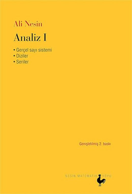 Analiz 1 | Nesin Matematik Köyü (İnce Kapak)