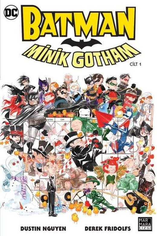 Batman Minik Gotham Cilt 1 | Marmara Çizgi (İnce Kapak)