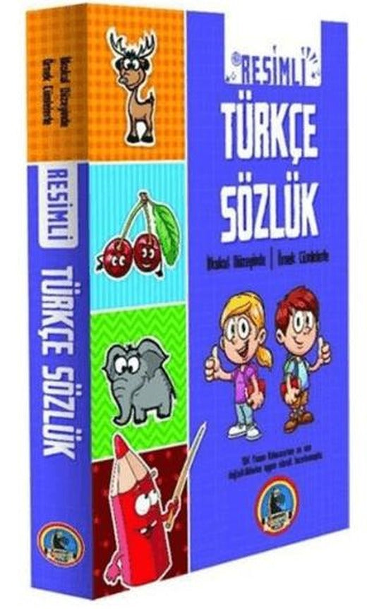 Türkçe Resimli Sözlük (İlkokul Düzeyinde - Örnek Cümleler) | Karatay Çocuk (Ciltsiz)