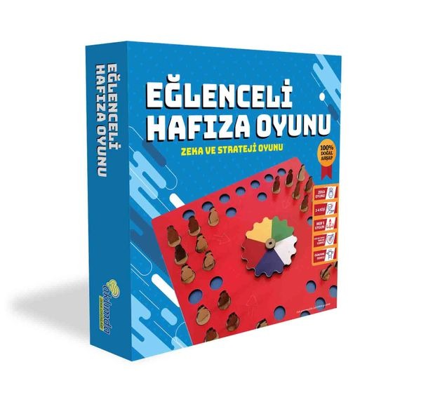 Eğlenceli Hafıza Oyunu (Ahşap) | Aklımda Zeka Oyunları