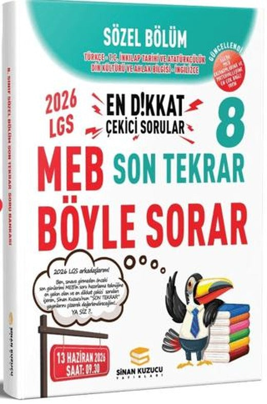 2026 LGS Son Tekrar Sözel Soru Bankası