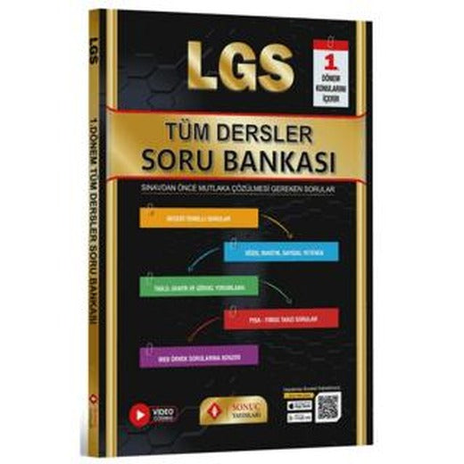 8. Sınıf LGS Tüm Dersler Soru Bankası 1.Dönem