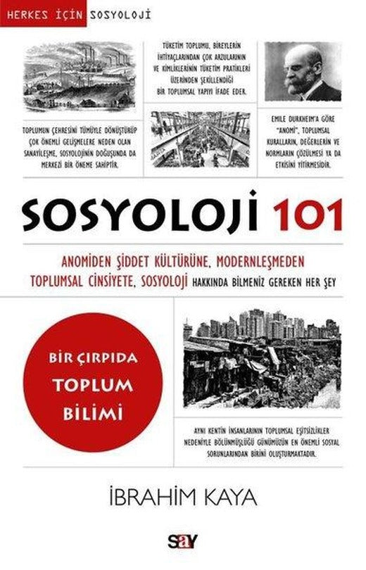 Sosyoloji 101 - Herkes İçin Sosyoloji | Say Yayınları (İnce Kapak)