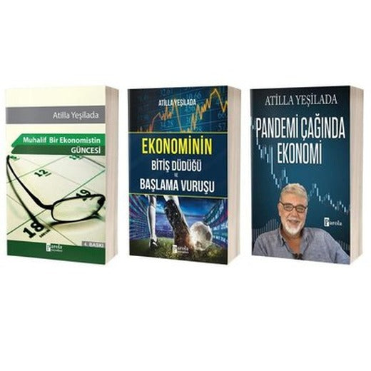 Atilla Yeşilada Seti - 3 Kitap Takım | Parola Yayınları (İnce Kapak)