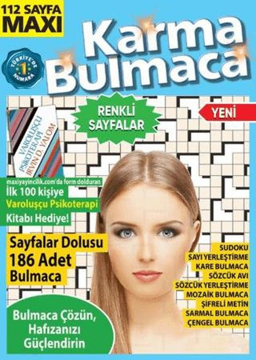 Maxi Karma Bulmaca 19 | Maxi Yayıncılık (Ciltsiz)
