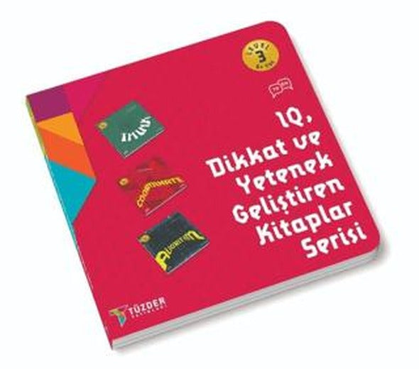 6+ Yaş Seti IQ Dikkat ve Yetenek Geliştiren Kitaplar Serisi (Level 3) | TÜZDER Yayınları (Ciltsiz)