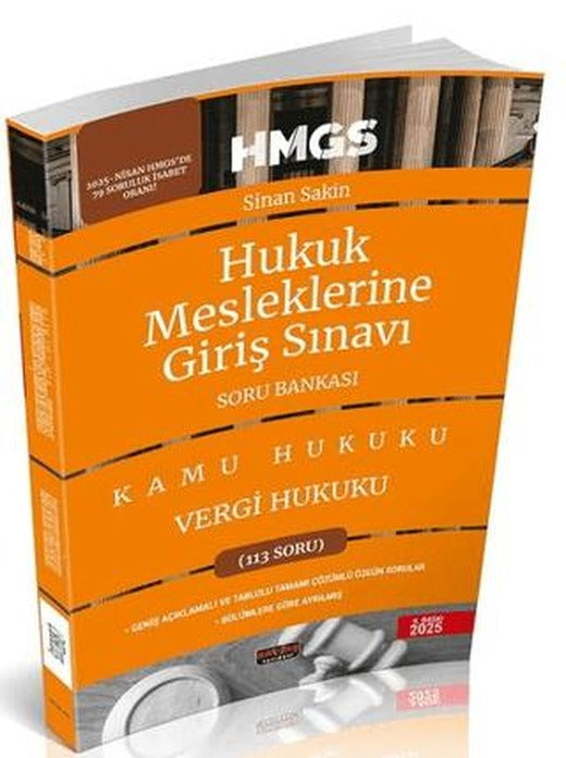 HMGS Vergi Hukuku Soru Bankası | Savaş Yayınevi (Ciltsiz)