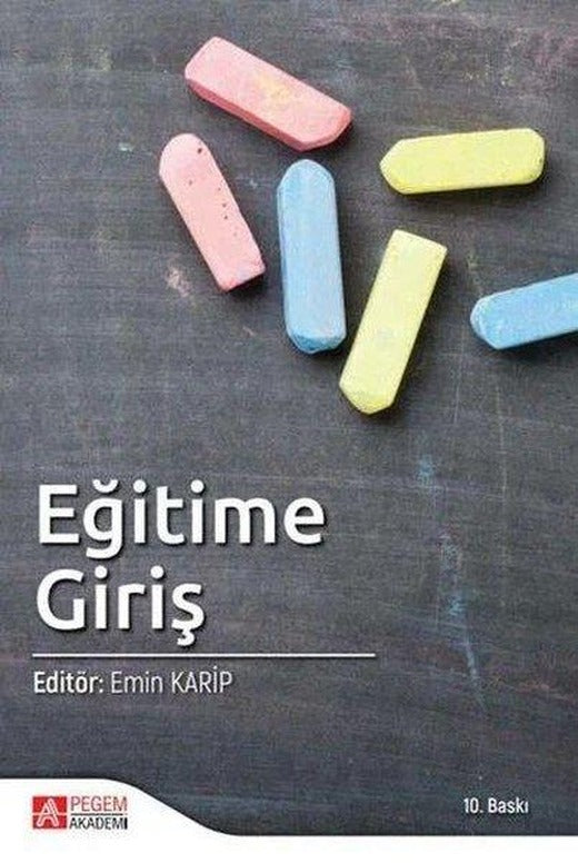 Eğitime Giriş | Pegem Akademi Yayıncılık (İnce Kapak)
