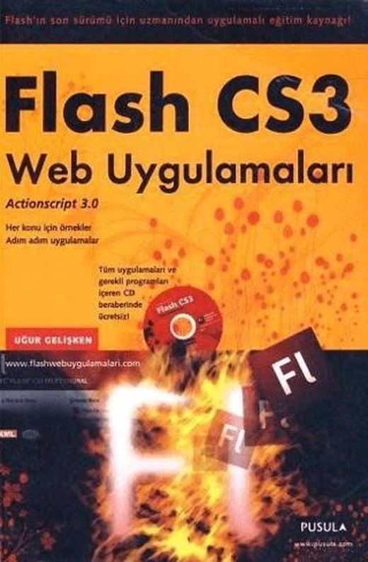 Flash CS3 Web Uygulamaları | Pusula Yayıncılık (Ciltsiz)