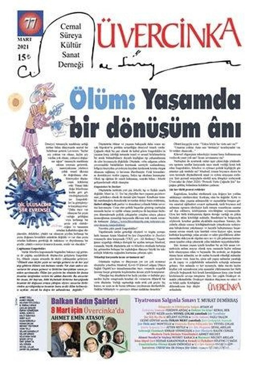 Üvercinka Dergisi Sayı: 77 Mart 2021 | Üvercinka Dergisi (Ciltsiz)