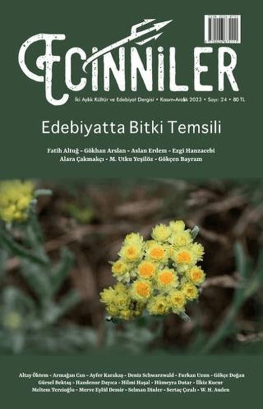 Ecinniler: İki Aylık Kültür ve Edebiyat Dergisi Sayı: 24 Kasım - Aralık 2023 | Sardes Yayınları (Ciltsiz)