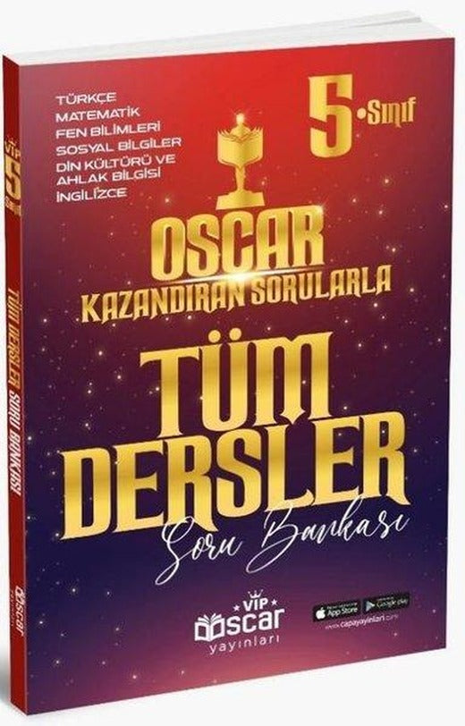 5. Sınıf Tüm Dersler Soru Bankası | VIP Oscar Yayınları (İnce Kapak)