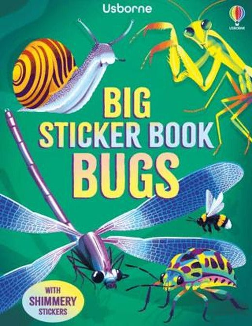 Big Sticker Book Bugs | Usborne (Ciltsiz)
