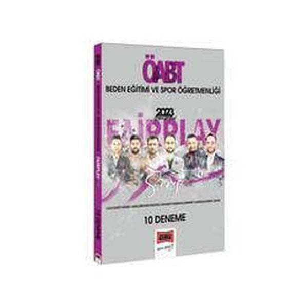 Yargı Yayınları 2023 ÖABT Beden Eğitimi ve Spor Öğretmenliği Fairplay Serisi Tamamı Çözümlü 10 Deneme