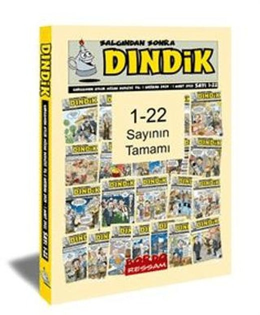 Dındik Dergisi Gakgomun Aylık Mizah Dergisi Tüm Sayılar Tek Kitap | Bordo Ressam (Ciltsiz)