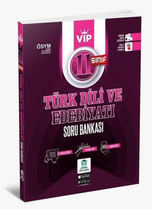 11. Sınıf Türk Dili ve Edebiyatı Soru Bankası | Çapa Yayınları (İnce Kapak)