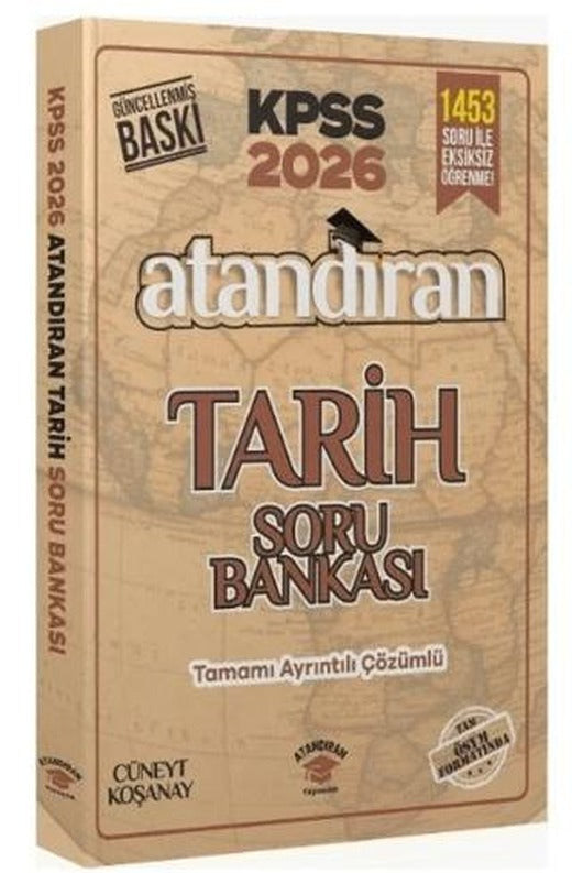 2026 KPSS Tarih Soru Bankası Çözümlü