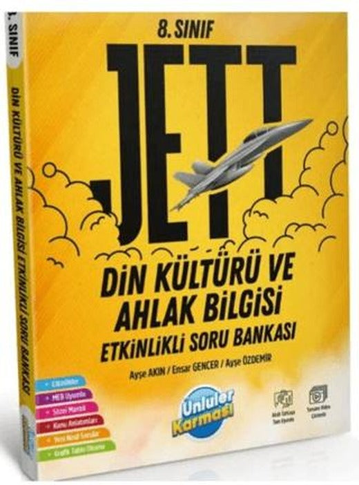 8. Sınıf Jett Din Kültürü ve Ahlak Bilgisi Etkinlikli Soru Bankası