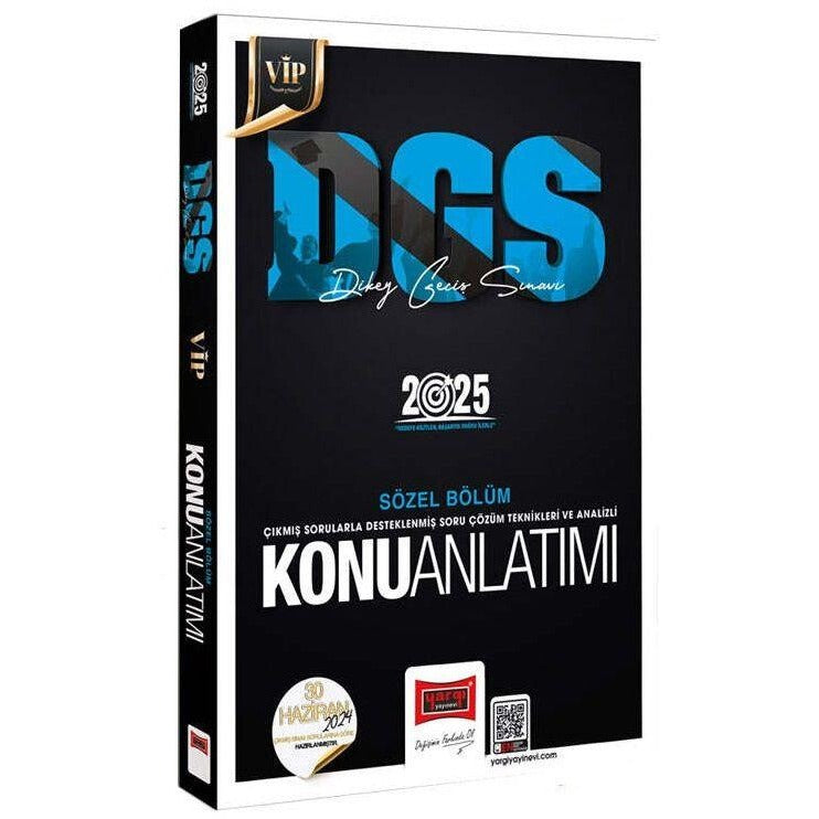 2025 DGS VİP Sözel Yetenek Konu Anlatımı | Yargı Yayınevi (Ciltsiz)
