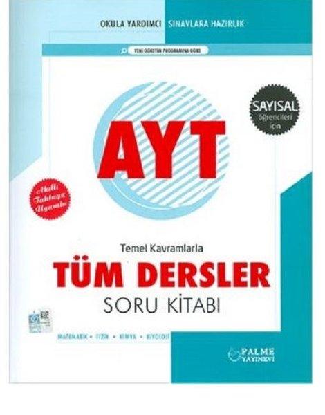 Palme Yks Ayt Tüm Dersler Soru Kitabı (Sayısal) | Palme Eğitim (İnce Kapak)  - Resim 1