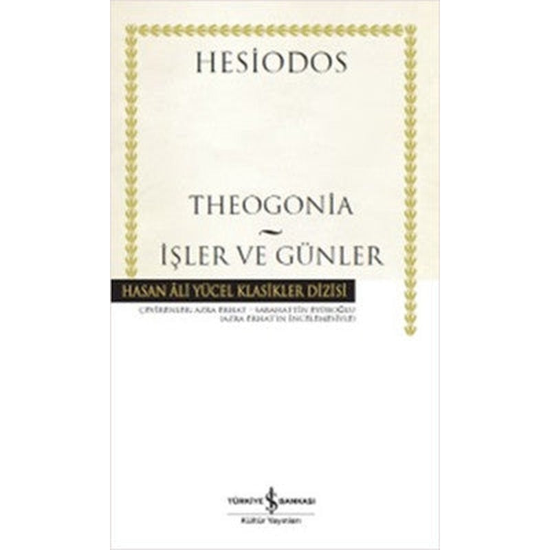 Theogonia - İşler ve Günler | İş Bankası Kültür Yayınları