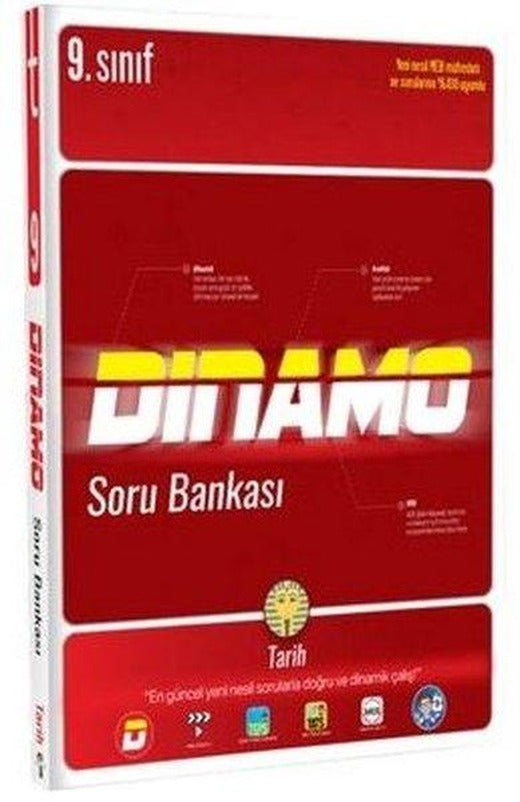 9.Sınıf Dinamo Tarih Soru Bankası | Tonguç Akademi (İnce Kapak)
