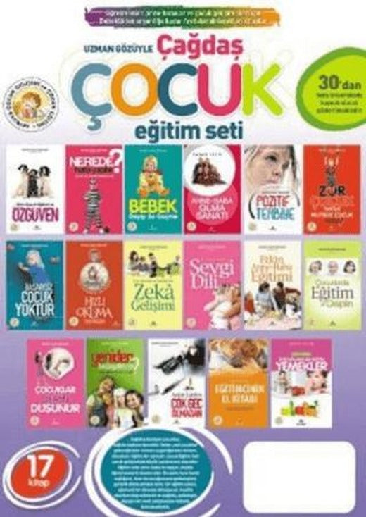 Çağdaş Çocuk Eğitim Seti (17 Kitap Takım) | Ekinoks Yayın Grubu (Ciltsiz)