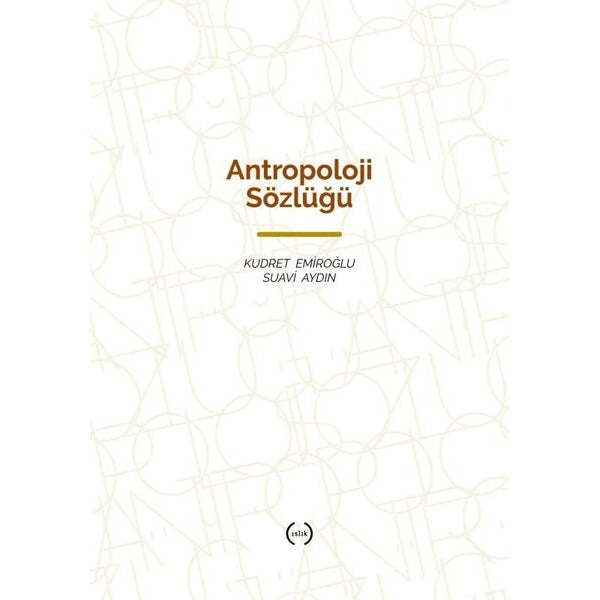 Antropoloji Sözlüğü