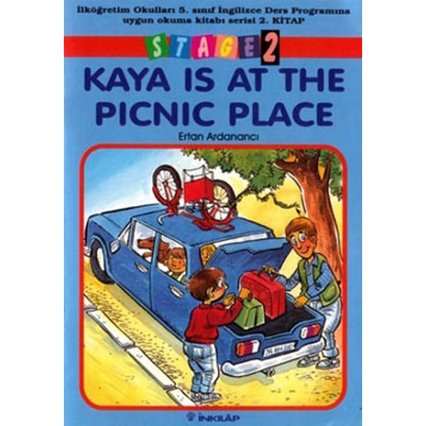 Stage 2 Kaya is at the Picnic Place(5.sınıf 2. kitap) | İnkılap Kitabevi - Yabancı Dil Ders / Hikaye Kitapları (İnce Kapak)