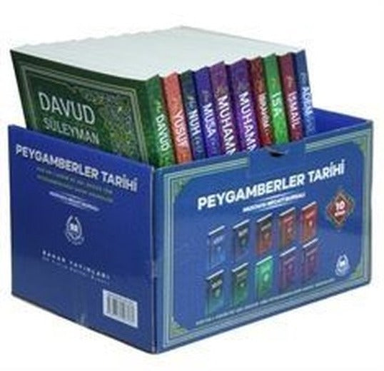 Peygamberler Tarihi - 10 Kitap Takım | Bahar Yayınları (İnce Kapak)