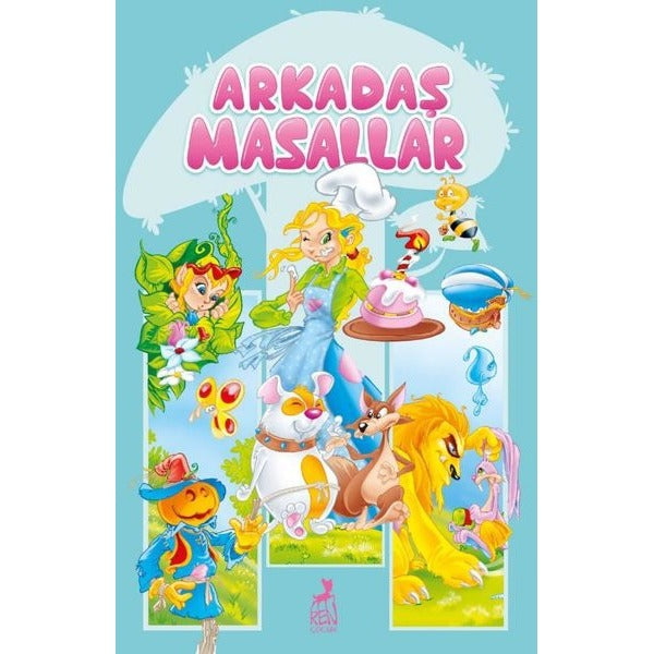 Arkadaş Masallar | Ren Kitap (İnce Kapak)