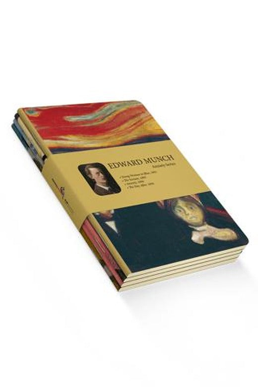 Edward Munch Dörtlü Defter Seti 1 - Anxiety Series | Retronote