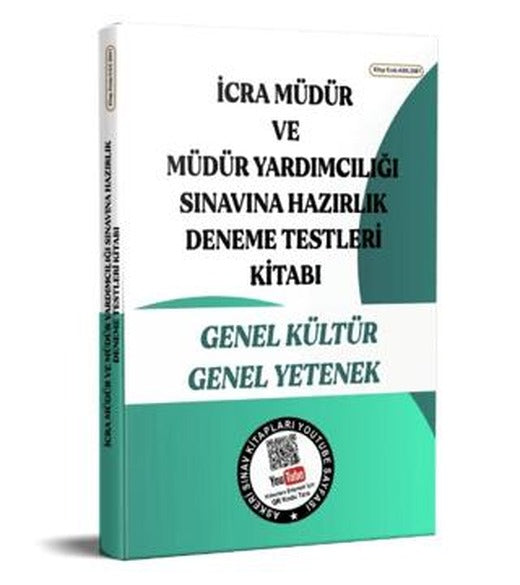 İcra Müdür ve Müdür Yardımcılığı Sınavına Hazırlık Deneme Testleri Kitabı | Askeri Sınav Kitapları (Ciltsiz)