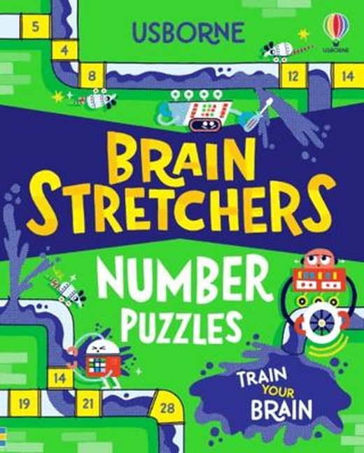 Brain Stretchers: Number Puzzles | Usborne (Ciltsiz)