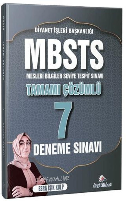 2026 Diyanet İşleri Başkanlığı Mesleki Bilgiler Seviye Tespit Sınavı MBSTS Tamamı Çözümlü 7 Deneme Sınavı