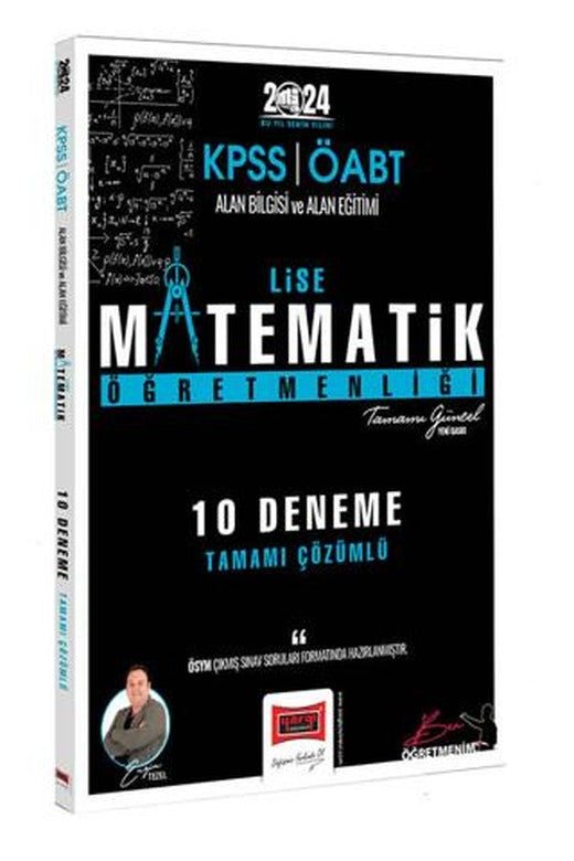 2024 ÖABT Lise Matematik Öğretmenliği 10 Deneme Sınavı | Yargı Yayınevi (Ciltsiz)