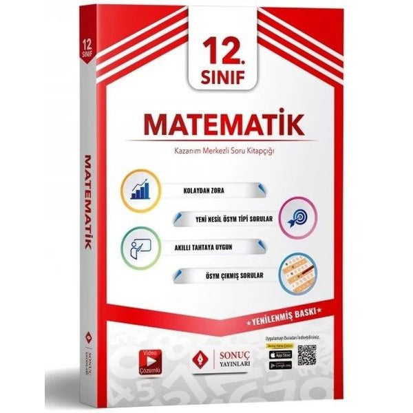 12.Sınıf Matematik Modüler Set | Sonuç Yayınları (İnce Kapak)