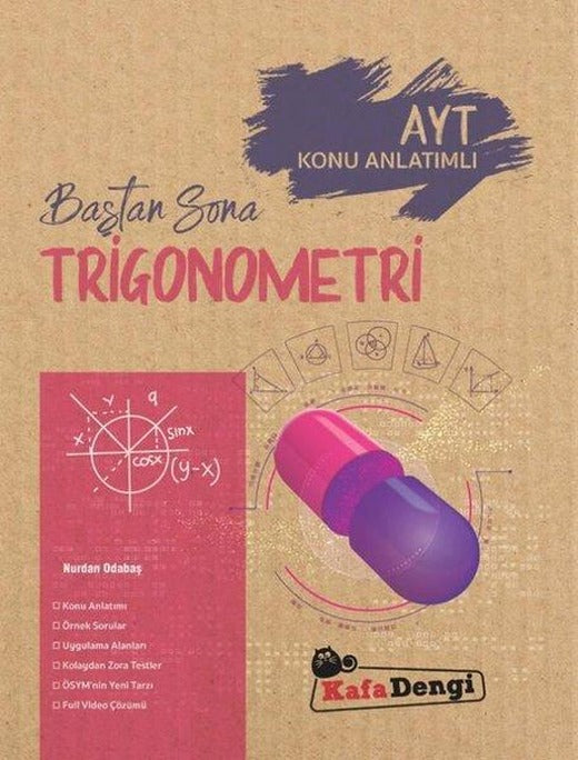 AYT Trigonometri Konu Anlatımı Video Çözümlü | Kafa Dengi (İnce Kapak)