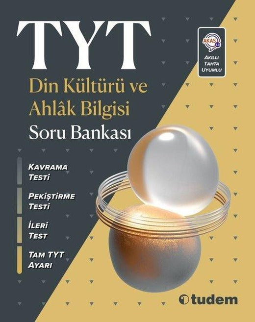 TYT Din Kültürü Ve Ahlak Bilgisi Soru Bankası | Tudem Yayınları - Ders Kitapları (İnce Kapak)