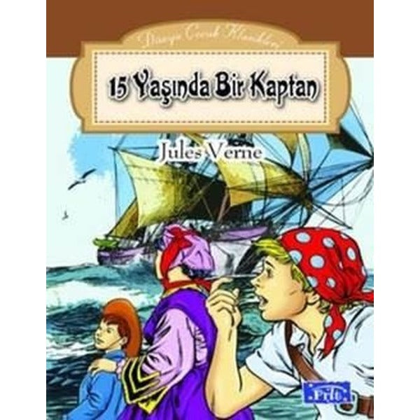 15 Yaşında Bir Kaptan | Parıltı Yayınları (Ciltsiz)
